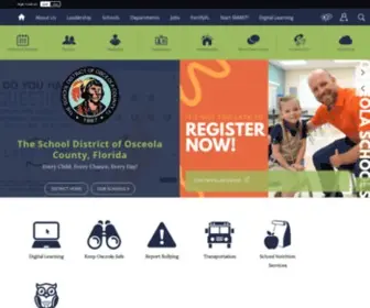 Osceolaschools.net(The School District of Osceola County) Screenshot