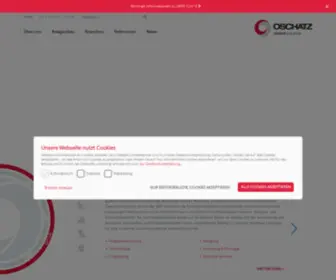 Oschatz.com(Anlagenbau, Energierückgewinnung, Kraftwerkstechnik) Screenshot