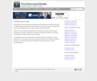 Oscilloscopeguide.com(2020 Digital Oscilloscope Guide) Screenshot