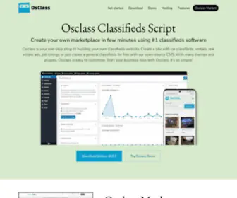 Osclass-Classifieds.com(Osclass) Screenshot