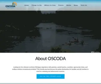 Oscoda.com(Area) Screenshot