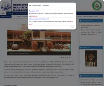 Oscohtechilese.edu.ng(Oscohtech Ilese) Screenshot