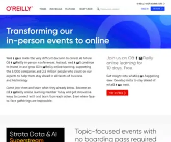 Oscon.com(OSCONO'Reilly Conferences) Screenshot