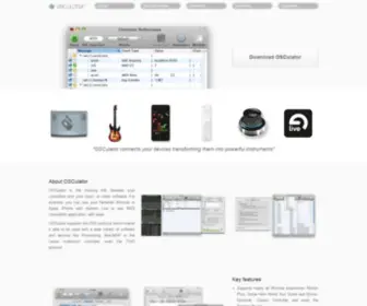 Osculator.net(Home) Screenshot