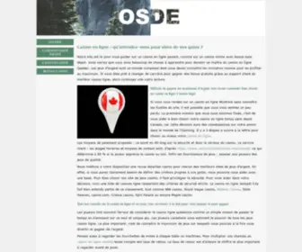 Osde.ca(Osde) Screenshot