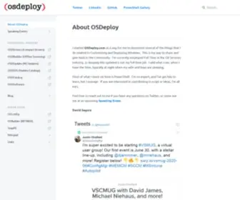 Osdeploy.com(About) Screenshot