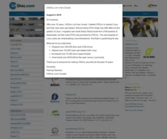 Osdisc.com(Buy Linux CDs) Screenshot