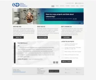 OSD.net(Web Development London) Screenshot