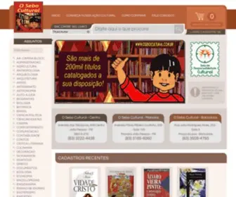 Osebocultural.com.br(Loja de Livros Novos e Usados) Screenshot