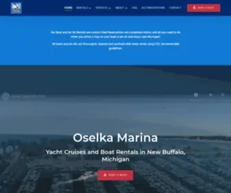 Oselkamarina.com(Oselka Marina) Screenshot