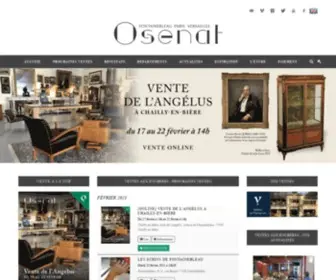 Osenat.fr(Ventes aux enchères Osenat) Screenshot