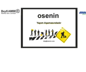 Osenin.com(Bakım) Screenshot