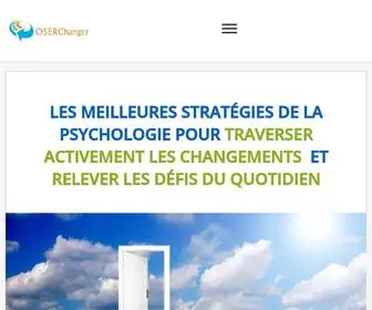 Oserchanger.com(Accueil OSERChanger) Screenshot