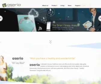 Oserio.com(Home Health Care Products) Screenshot