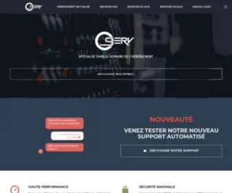 Oserv.fr(Hébergeur de sites et Serveurs VPS) Screenshot