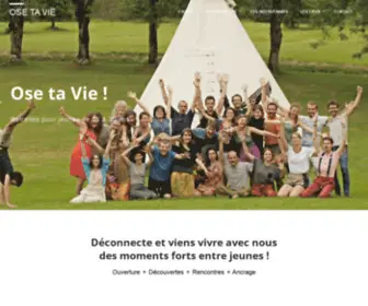 Osetavie.org(Ose ta Vie) Screenshot