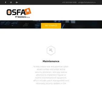 Osfaitsolutions.in(OSFA IT Solutions) Screenshot