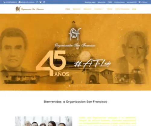 OSF.com.co(Organizacion San Francisco) Screenshot