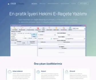 Osgberecete.com(İşyeri Hekimleri ve OSGB Hekimleri E) Screenshot