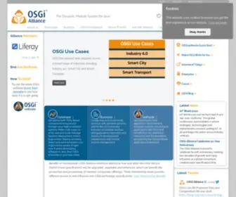Osgi.org(The osgi working group) Screenshot