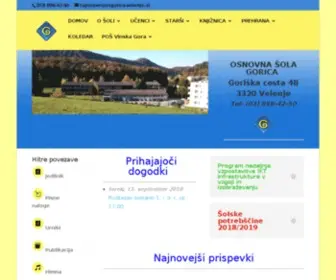 Osgorica-Velenje.si(Ola Gorica Velenje) Screenshot