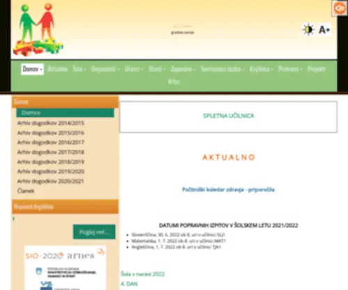 Osgorisnica.eu(Domov) Screenshot