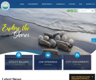 Osgov.com(City of Ocean Shores) Screenshot