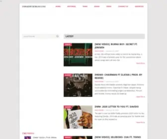 Oshakmusicblog.com(Home to Nigerian music trends) Screenshot