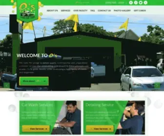 Oshandcarwash.com(O's Hand Car Wash and Detailing) Screenshot