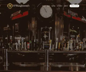 Oshaughnessyschicago.com(O'Shaughnessy's Public House) Screenshot