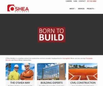 Osheabuilders.com(O'Shea Builders) Screenshot