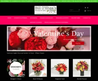 Osheasflowers.com(  Bill O&#039;Shea&#039;s Flowers) Screenshot