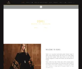 Oshel.ca(Oshel House of Fashion) Screenshot