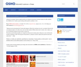 Osho-Meditace.cz(OSHO centrum v Praze) Screenshot