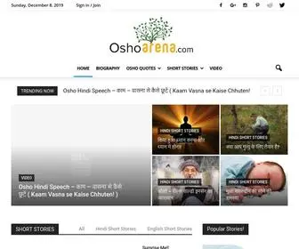 Oshoarena.com(The OshoArena) Screenshot