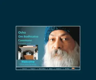 Oshocommune.org(Osho Om Bodhisatva Commune) Screenshot