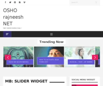 OshorajNeesh.net(OSHO Videos) Screenshot