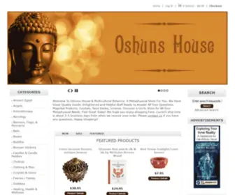 Oshuns-House.com(Magickal Products) Screenshot