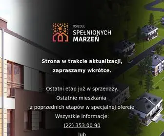 Osiedlespelnionychmarzen.eu(Spełnionych Marzeń) Screenshot