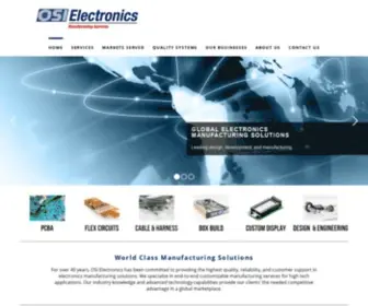 Osielectronics.com(OSI Electronics) Screenshot