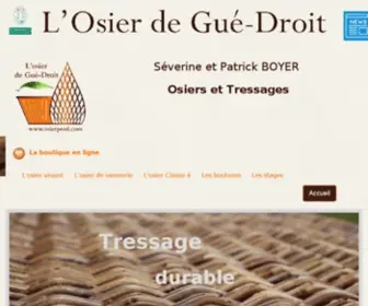 Osierprod.com(OSIER DE GUE) Screenshot