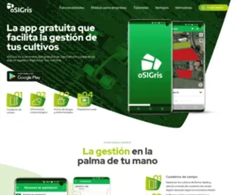 Osigris.com(Cuaderno de campo para agricultura y ganadería) Screenshot