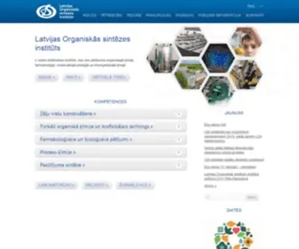 Osi.lv(Front Page) Screenshot
