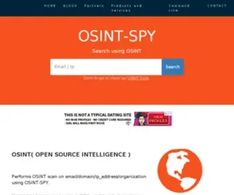 Osint-SPY.com(加勒比人才丁香五月丁香网) Screenshot