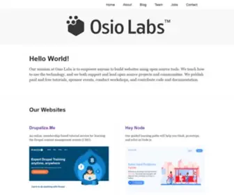 Osiolabs.com(Osio Labs) Screenshot