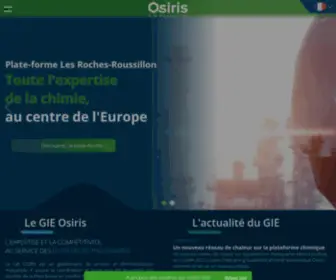 Osiris-Gie.com(Accueil Osiris GIE) Screenshot