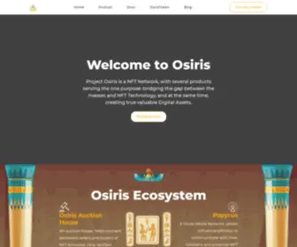 Osiris.finance(Osiris finance) Screenshot