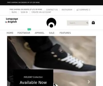 Osirisshoes.com(Buy Skate Shoes direct from Osiris) Screenshot