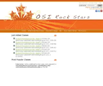 Osirockstars.com(Be a Rock Star) Screenshot