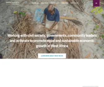 Osiwa.org(Open Society Foundations) Screenshot